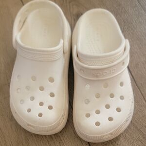 CROCS Kids Cream Water Shoes